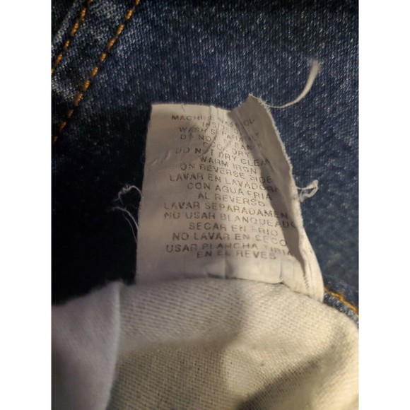 Bisou Bisou Women’s Jean Size 9 Blue Bootcut Denim Factory Faded Casual Luxe - Picture 10 of 11